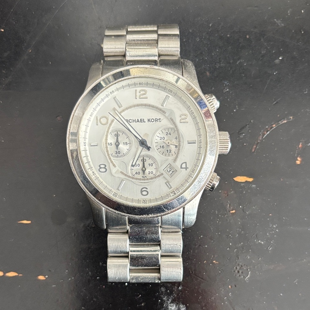 Michael Kors Stainless Steel Chronograph Watch